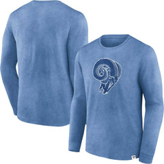 Los Angeles Rams Fanatics Washed Primary Long Sleeve T-Shirt