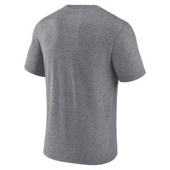 Las Vegas Raiders Fanatics Warped Block Tri-Blend T-Shirt