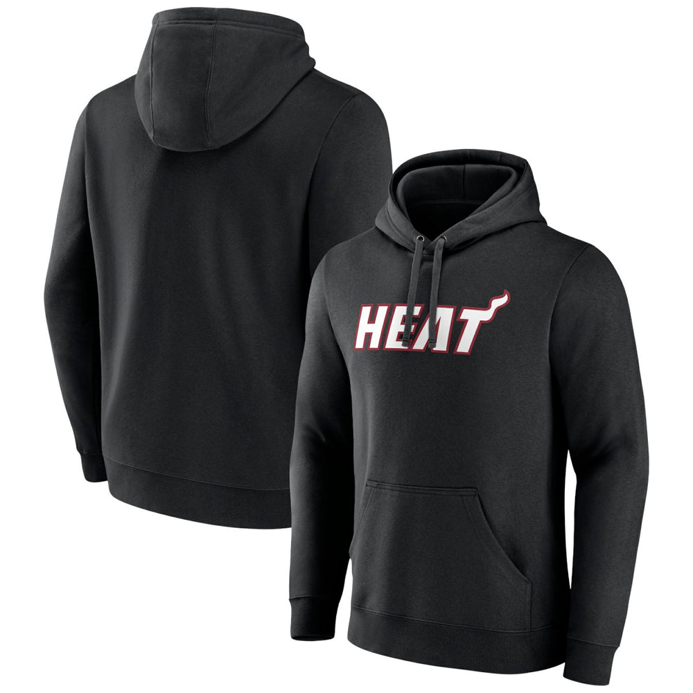 Miami Heat Wordmark Team Logo Pullover Hoodie Online
