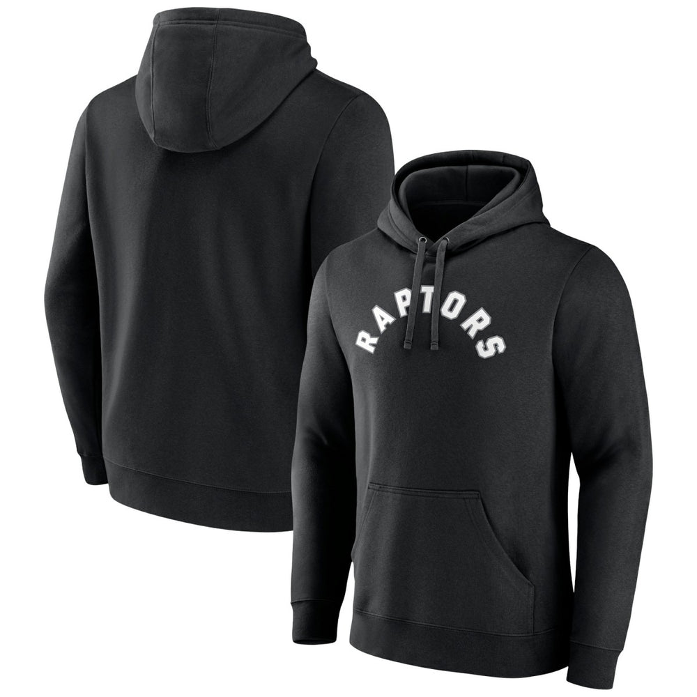 Toronto Raptors Wordmark Team Logo Pullover Hoodie On Sale