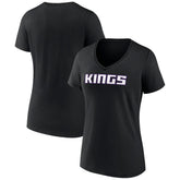 Sacramento Kings Women's Wordmark V-Neck T-Shirt Online