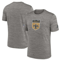 New Orleans Saints Nike 2023 Sideline Alternate Logo Performance T-Shirt