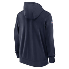 Tennessee Titans Nike 2023/24 Sideline Club Full-Zip Hoodie