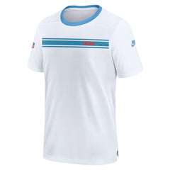 Tennessee Titans Nike Oilers Throwback Sideline Coach Alternate Performance T-Shirt