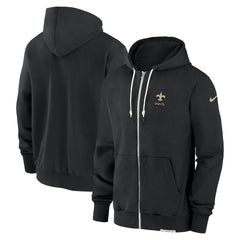 New Orleans Saints Nike Sideline Performance Full-Zip Hoodie Jacket