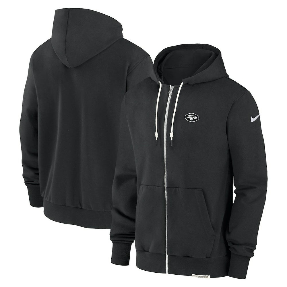 New York Jets Nike Sideline Performance Full-Zip Hoodie Sweatshirt