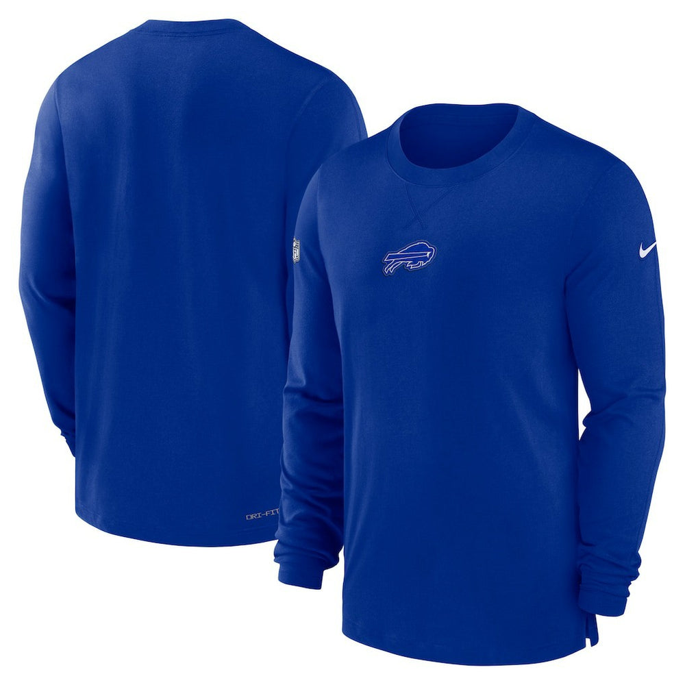 Buffalo Bills Nike 2023 Sideline Performance Long Sleeve T-Shirt