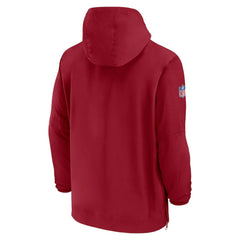 Arizona Cardinals Nike Sideline Half-Zip Hoodie
