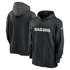 Las Vegas Raiders Nike 2023 Sideline Lightweight Performance Hooded Top