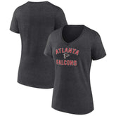 Atlanta Falcons Women's Victory Arch Team V-Neck T-Shirt