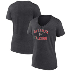 Atlanta Falcons Women's Victory Arch Team V-Neck T-Shirt