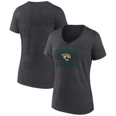 Jacksonville Jaguars Women's Victory Arch Team V-Neck T-Shirt