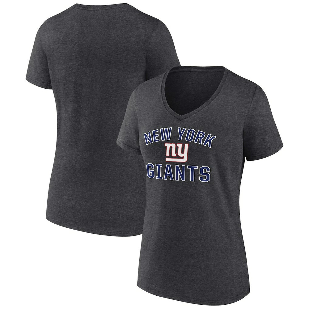 New York Giants Women's Victory Arch Team V-Neck T-Shirt