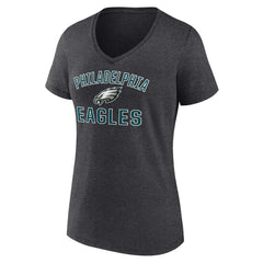 Philadelphia Eagles Women's Victory Arch Team V-Neck T-Shirt