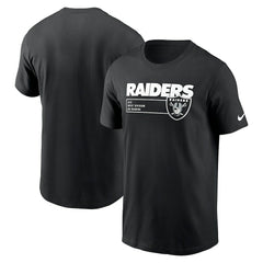 Las Vegas Raiders Nike Division Essential T-Shirt