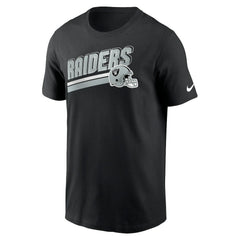 Las Vegas Raiders Nike Essential Blitz Lockup T-Shirt