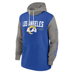 Los Angeles Rams Nike Fashion Color Block Pullover Hoodie