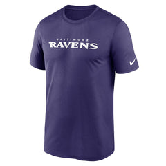 Baltimore Ravens Nike Legend Wordmark Performance T-Shirt