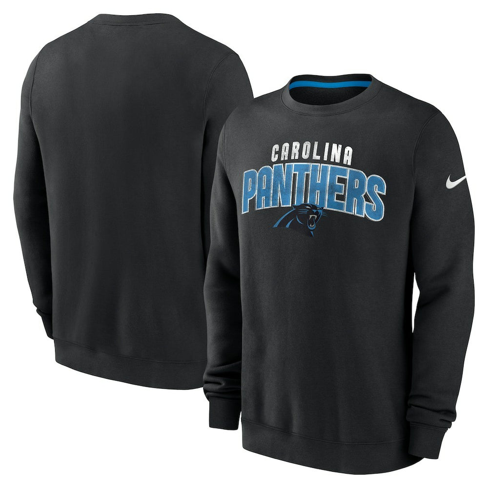 Carolina Panthers Nike Rewind Club Pullover Sweatshirt