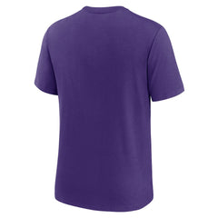 Minnesota Vikings Nike Rewind Logo Tri-Blend T-Shirt