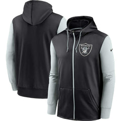 Las Vegas Raiders Nike Performance Full-Zip Hoodie