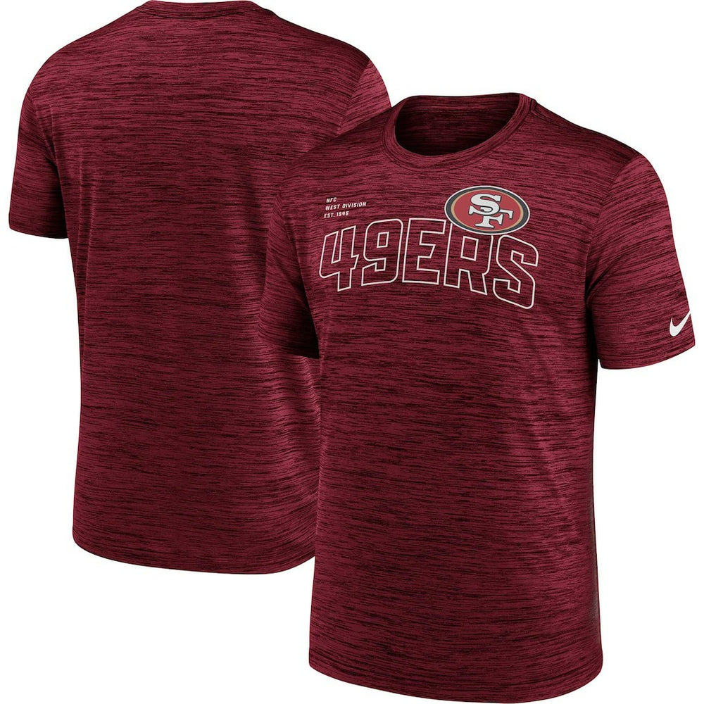 San Francisco 49ers Nike Velocity Arch Performance T-Shirt