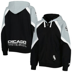 Chicago White Sox Starter Women's Hail Mary Full-Zip Hoodie | MLB Discount