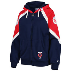 Minnesota Twins Starter Women's Hail Mary Full-Zip Hoodie | MLB Shop