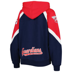 Cleveland Guardians Starter Women's Hail Mary Full-Zip Hoodie | MLB New