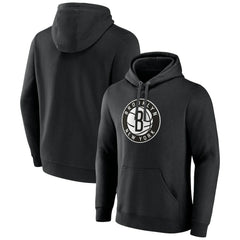 Brooklyn Nets Alternate Logo Pullover Hoodie Discount