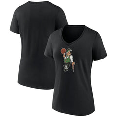 Boston Celtics Women's Alternate Logo V-Neck T-Shirt On Sale