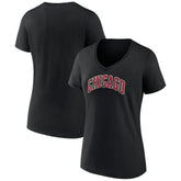 Chicago Bulls Women's Alternate Logo V-Neck T-Shirt sale For Sale