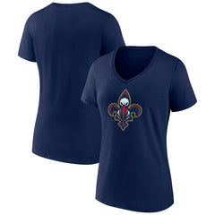 New Orleans Pelicans Women's Alternate Logo V-Neck T-Shirt Discount