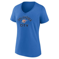 Oklahoma City Thunder Women's Overtime Team V-Neck T-Shirt For Sale