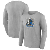 Dallas Mavericks Alternate Logo Long Sleeve T-Shirt sale Outlet
