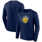Memphis Grizzlies Alternate Logo Long Sleeve T-Shirt New