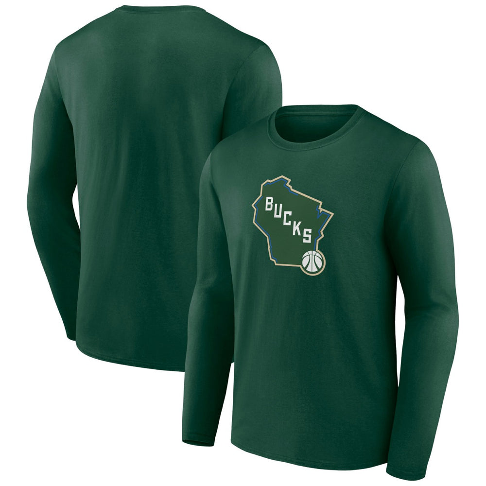 Milwaukee Bucks Alternate Logo Long Sleeve T-Shirt Discount