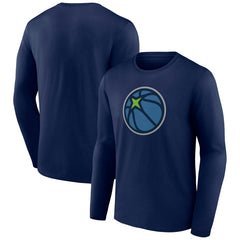 Minnesota Timberwolves Alternate Logo Long Sleeve T-Shirt Online