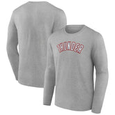 Oklahoma City Thunder Alternate Logo Long Sleeve T-Shirt Online