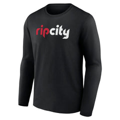Portland Trail Blazers Alternate Logo Long Sleeve T-Shirt Online