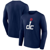 Washington Wizards Alternate Logo Long Sleeve T-Shirt Outlet