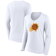 Phoenix Suns Women's Alternate Logo V-Neck Long Sleeve T-Shirt Online