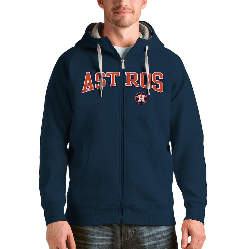 Houston Astros Antigua Team Logo Victory Full-Zip Hoodie | MLB Sale