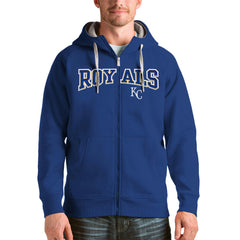 Kansas City Royals Antigua Team Logo Victory Full-Zip Hoodie | MLB New