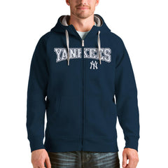 New York Yankees Antigua Team Logo Victory Full-Zip Hoodie | MLB Discount