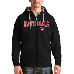 Washington Nationals Antigua Team Logo Victory Full-Zip Hoodie | MLB US