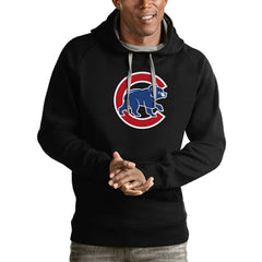 Chicago Cubs Antigua Victory Pullover Team Logo Hoodie | MLB Near me