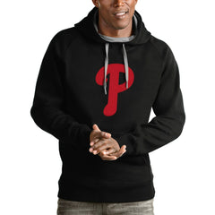 Philadelphia Phillies Antigua Victory Pullover Team Logo Hoodie | MLB For sale