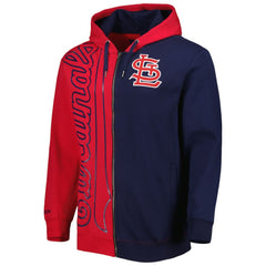 St. Louis Cardinals Mitchell & Ness Fleece Full-Zip Hoodie | MLB New
