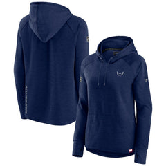 Washington Capitals Fanatics Women's Authentic Pro Pullover Hoodie Discount